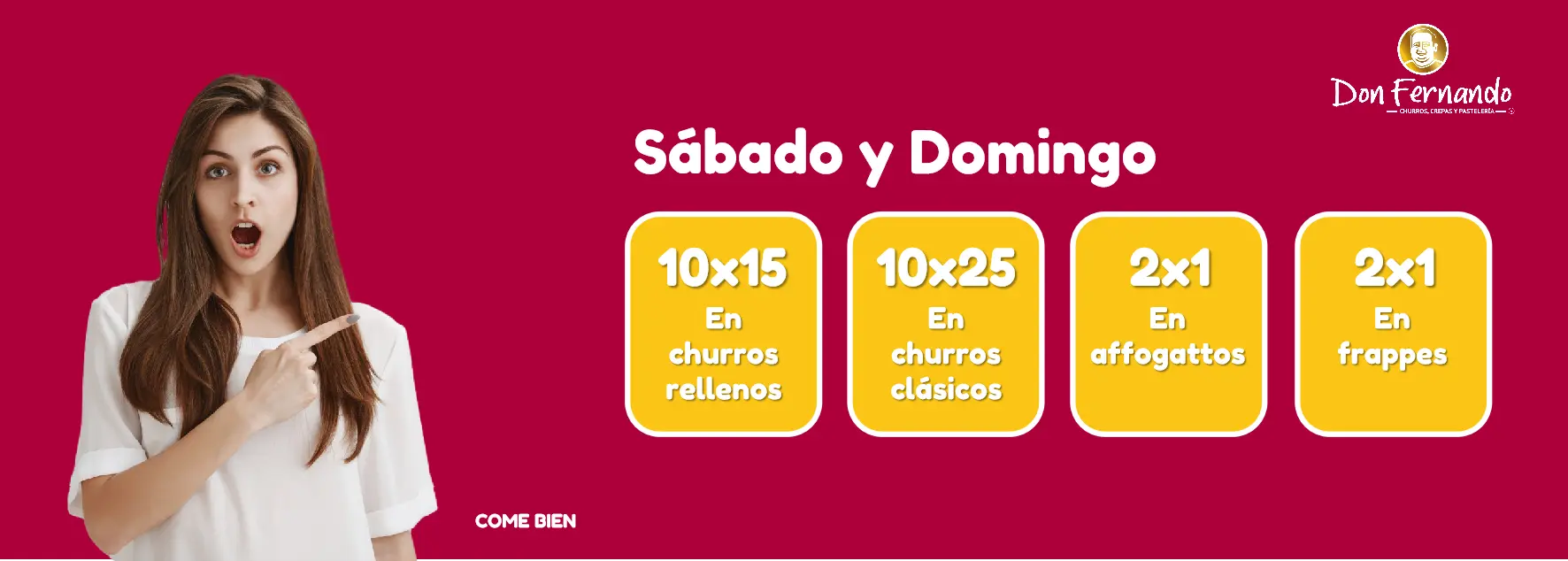2x1 en casi todo